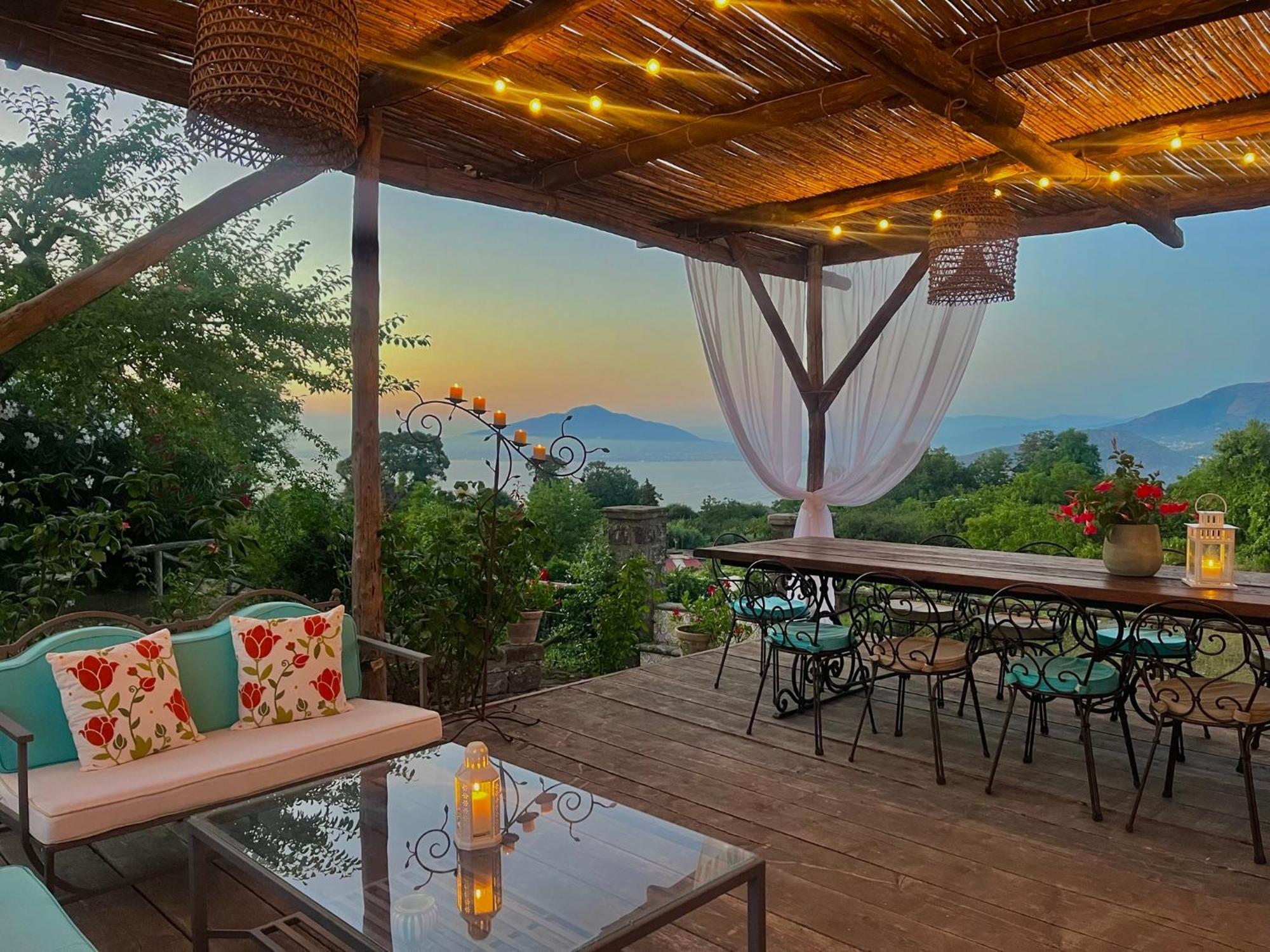 Villa La Dimora 2: Relax&Sea View Massa Lubrense Exterior foto